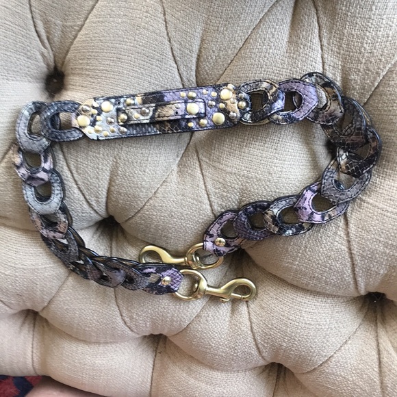 Very Rare Python Embossed leather coach bag!!! - Picture 2 of 6